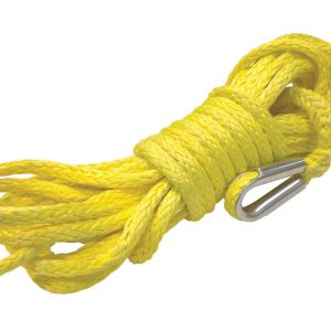 Yellow Winch Rope Synthetic 9.5mm
